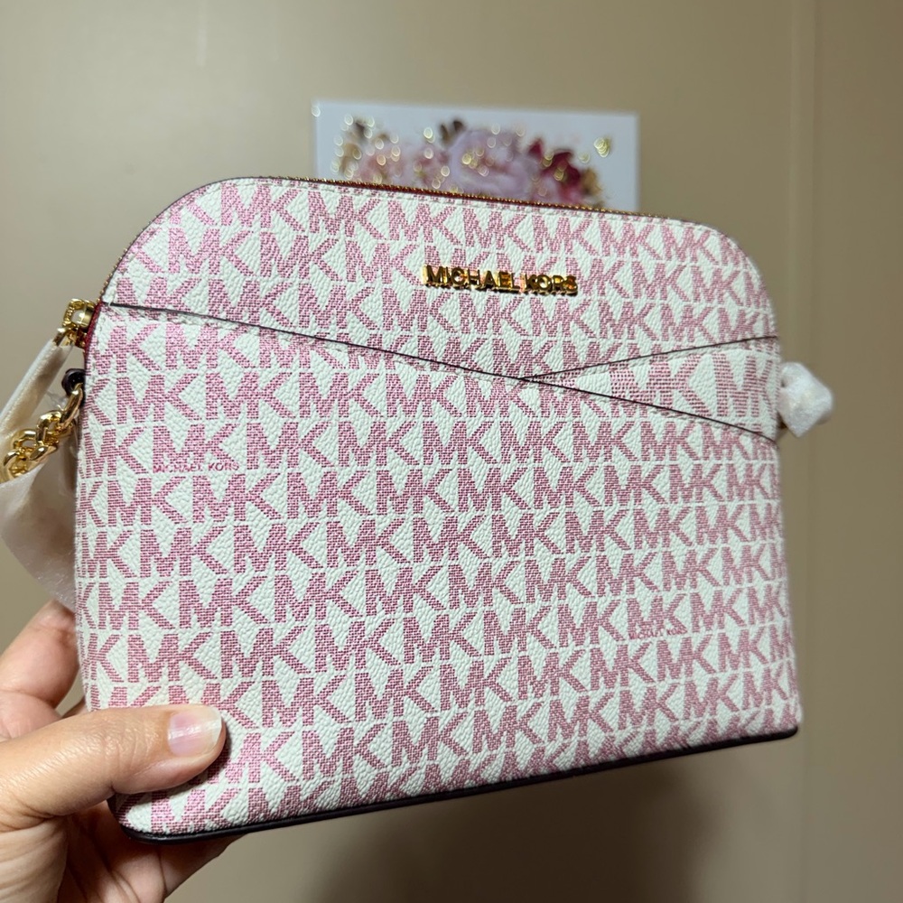 Michael Kors NWT Pink & Burgundy Crossbody